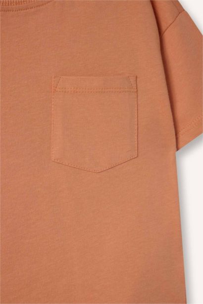 تيشيرت بيبي ولادي نص ردن قصة عادية بياخة مستديرة