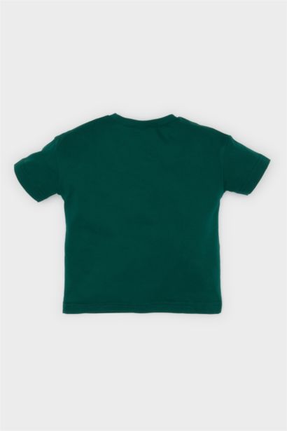 Regular Fit Slogan Short Sleeve T-Shirt