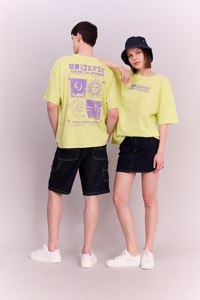 T-shirt à manches courtes Coupe Oversize