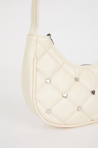 Әйелдерге полиуретан шынжырлы иық сөмкесі