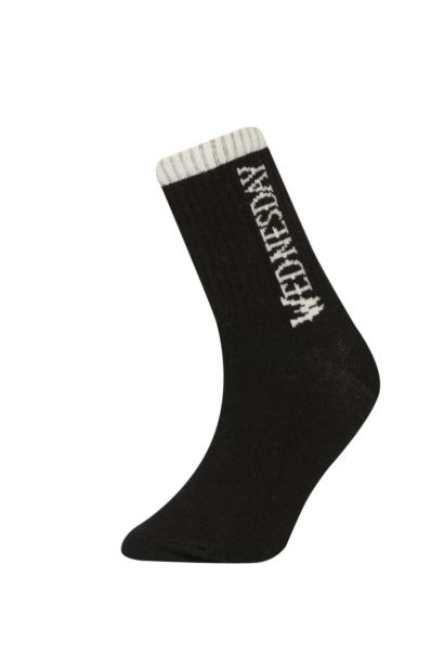 Girl Wednesday 2 Piece Cotton Long Socks