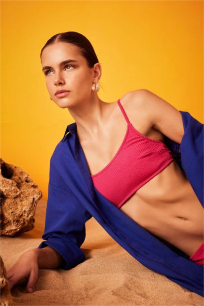 Regular Fit Wrap Bikini Top