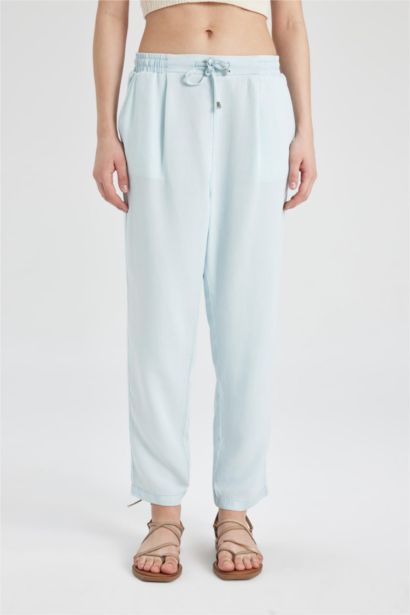 Carrot Fit High Waist Ankle Length Jeans