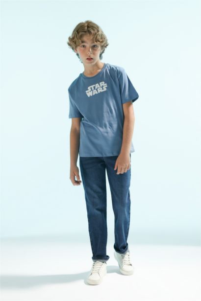 Regular Fit Star Wars Licensed Short Sleeve T-Shirt