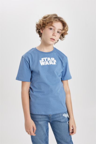 Regular Fit Star Wars Licensed Short Sleeve T-Shirt