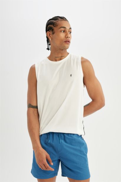 Short de bain avec doublure en filet