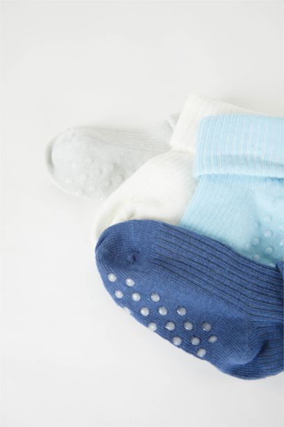 Длинные носки из хлопка для малышей мальчиков, 4 пары