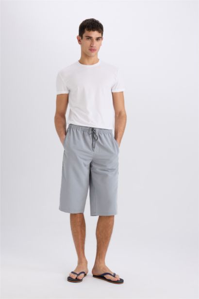 Long Fit Swim Shorts