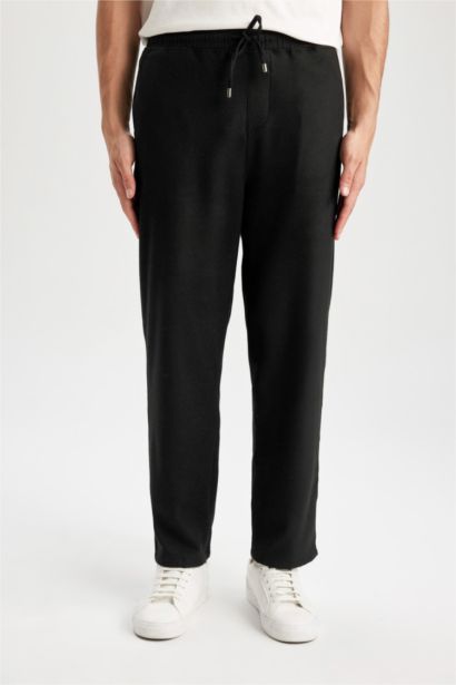 Relax Fit Regular Hem Trousers
