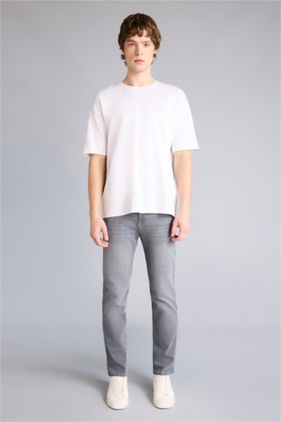 Sergio Regular Fıt Boru Paça Jean Pantolon