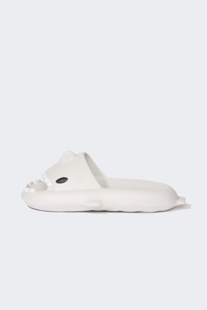 شبشب رجالي إيفا قرش بكعب عالي بشريط مفرد