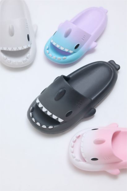 Boy High Base Single Band Eva Slippers