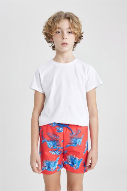 Boy Regular Fit Swim Shorts