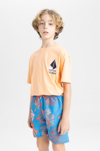 Boy Regular Fit Swim Shorts