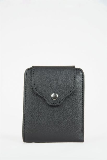 Man Faux Leather Wallets