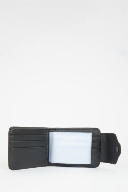Man Faux Leather Wallets