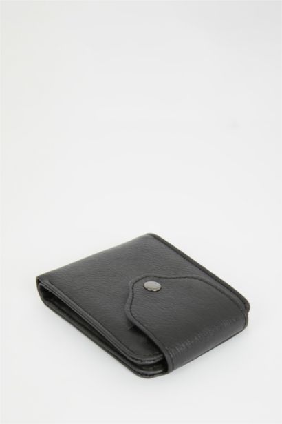 Man Faux Leather Wallets