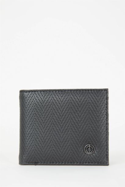Man Faux Leather Wallets