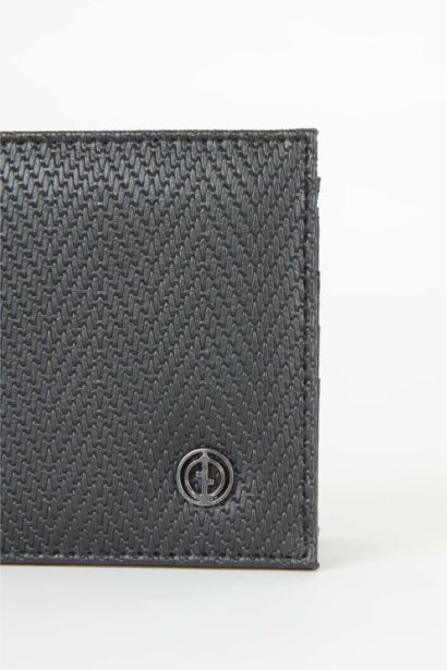 Man Faux Leather Wallets