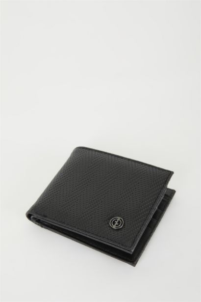 Man Faux Leather Wallets