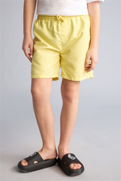 Boy Regular Fit Basic Swim Shorts