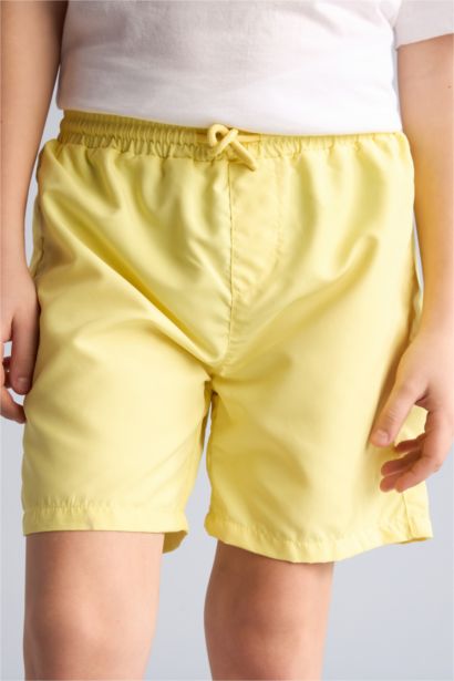 Boy Regular Fit Basic Swim Shorts