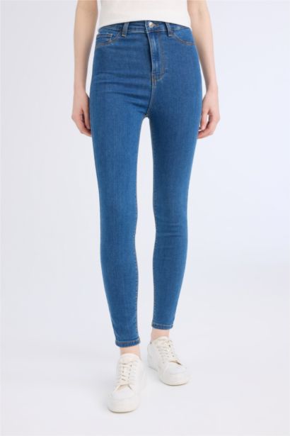 Jegging High Waist Ankle Length Skinny Jeans