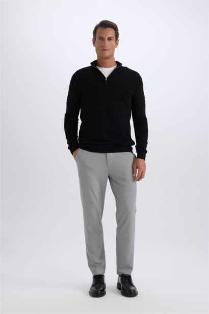 بنطلون قماش صيفي جوجر برجل عادية