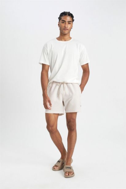 Short De Bain Tissé