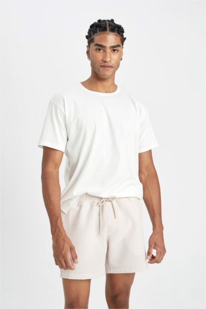 Short De Bain Tissé