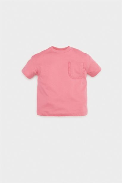 تيشيرت بناتي نص ردن قصة عادية بياخة مستديرة