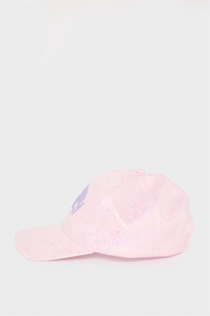 Kız Çocuk Nakışlı Gabardin Beyzbol Basketbol Şapkası