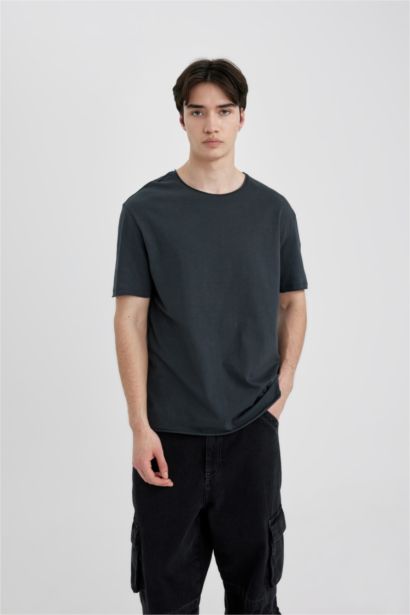 %100 Pamuk Basic Tişört