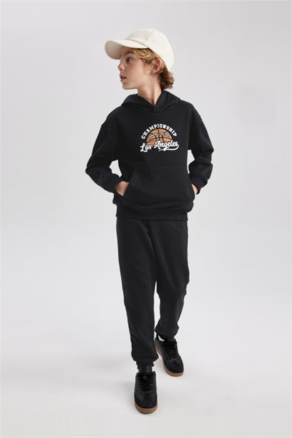 Boy Regular Fit Hooded Sweatshirt