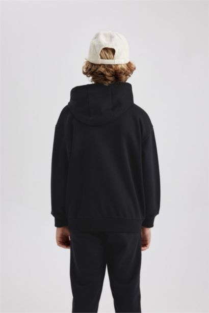 Boy Regular Fit Hooded Sweatshirt