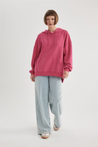 سويت شيرت اوفر سايز بياخة بولو