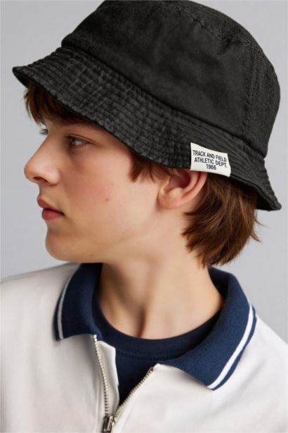 Jean Bucket Şapka Erkek Çocuk