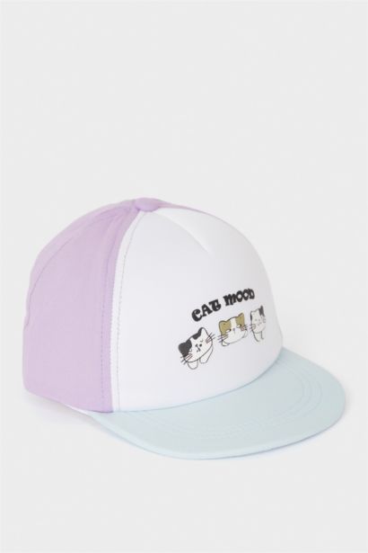 Chapeau en coton pour bébé fille