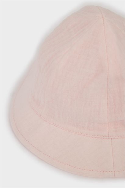 Baby Girl Muslin Bucket Hat
