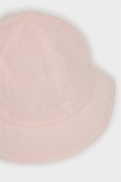 Baby Girl Muslin Bucket Hat