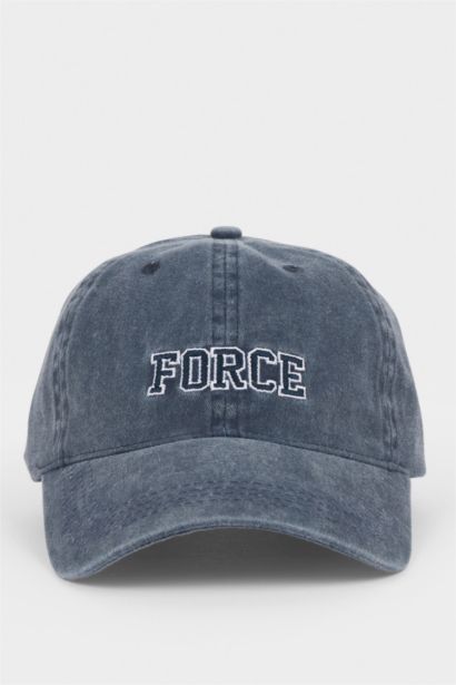 Erkek Nakışlı Nakış Jean Beyzbol Basketbol Şapkası