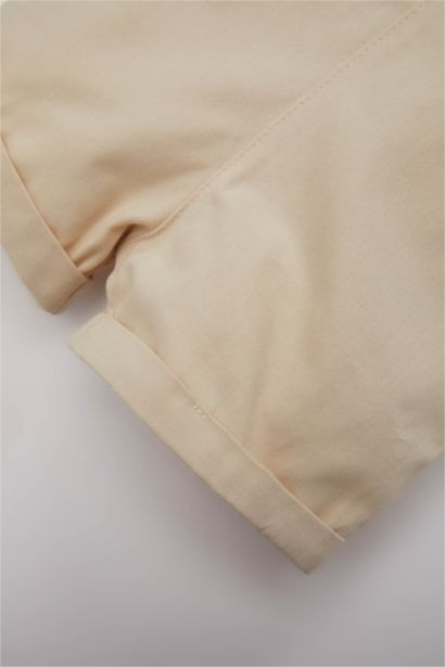 Baby Boy Slogan Printed Jersey T-Shirt Salopet 2 Piece Set