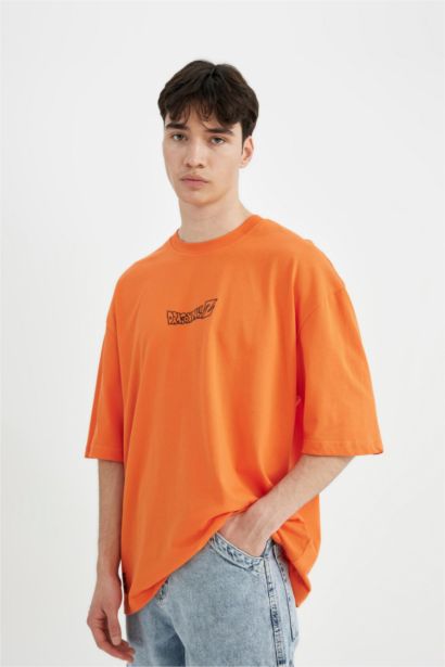 Dragon Ball Loose Fit Crew Neck Short Sleeve T-Shirt