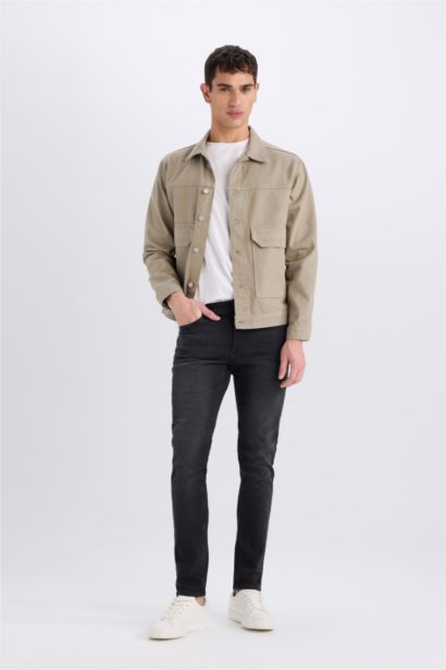 Slim Fit Denim Jacket