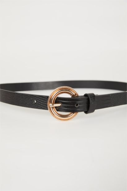 Kadın Suni Deri 2'li Günlük Kemer