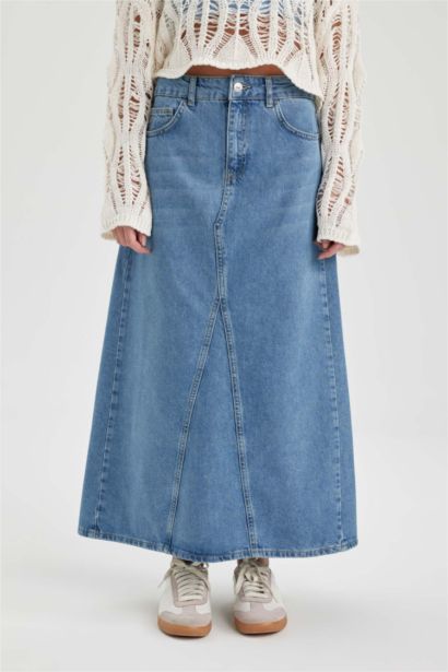 long fit из денима