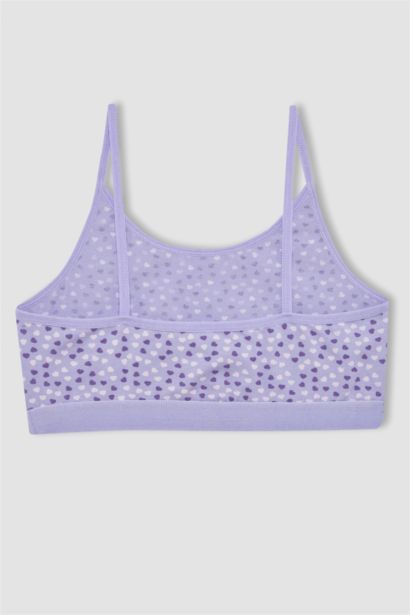 حمالة صدر حمالات الصدر منقوش - قطعتين