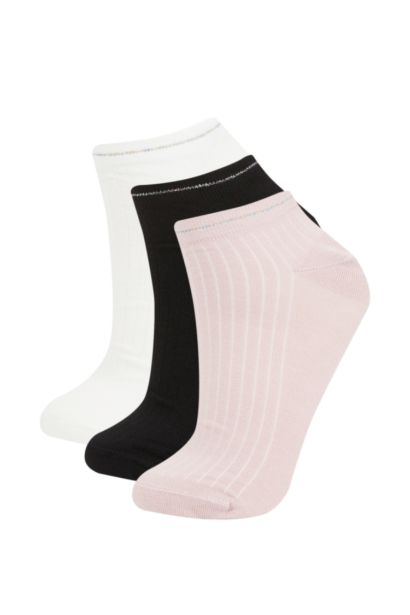 جوارب للنساء قصيرة قطن - 3 قطع