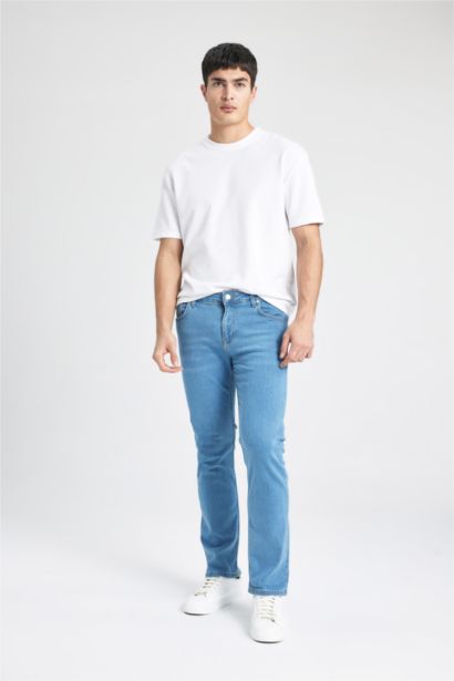 Sergio Regular Fit Regular Waist Straight Leg Jeans