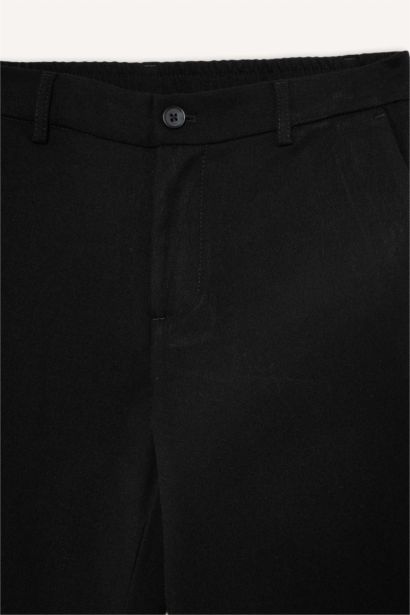 Tailored Fit Straight Leg Trousers